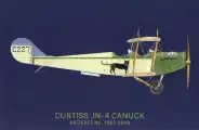 Thumbnail of postcard 'Curtiss JN-4 Canuck'